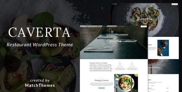 Caverta - Restaurant Cafe Theme