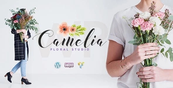 Camelia - A Floral Studio Florist WordPress Theme