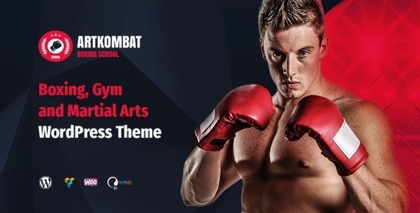 ArtKombat - Boxing School and Martial Arts WordPress Theme