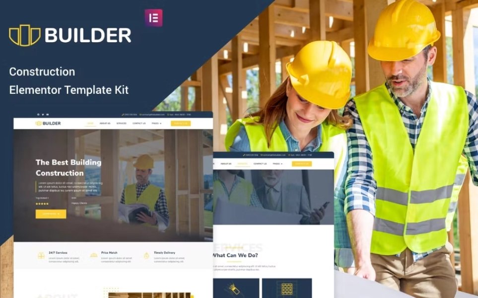 BuilderPress - Construction and Architecture WordPress Theme