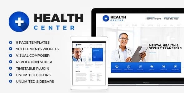 MediCenter - Health Medical Clinic WordPress Theme