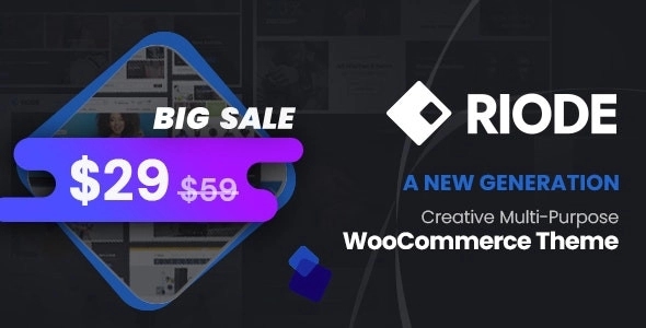 Riode | Multi-Purpose WooCommerce Theme