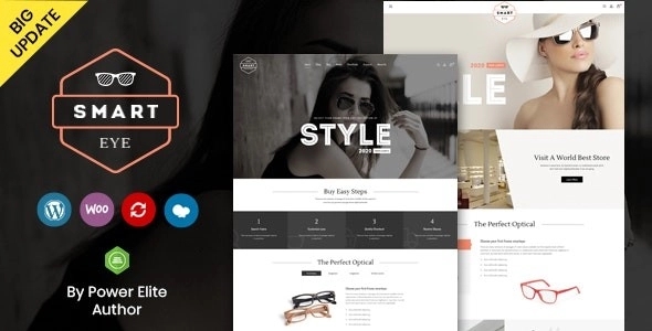 Smart Eye Glasses WooCommerce Theme