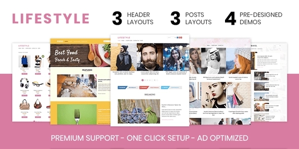 MyThemeShop Lifestyle - suitable for multiple uses