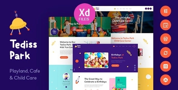 Tediss | Play Area & Child Care Center WordPress Theme