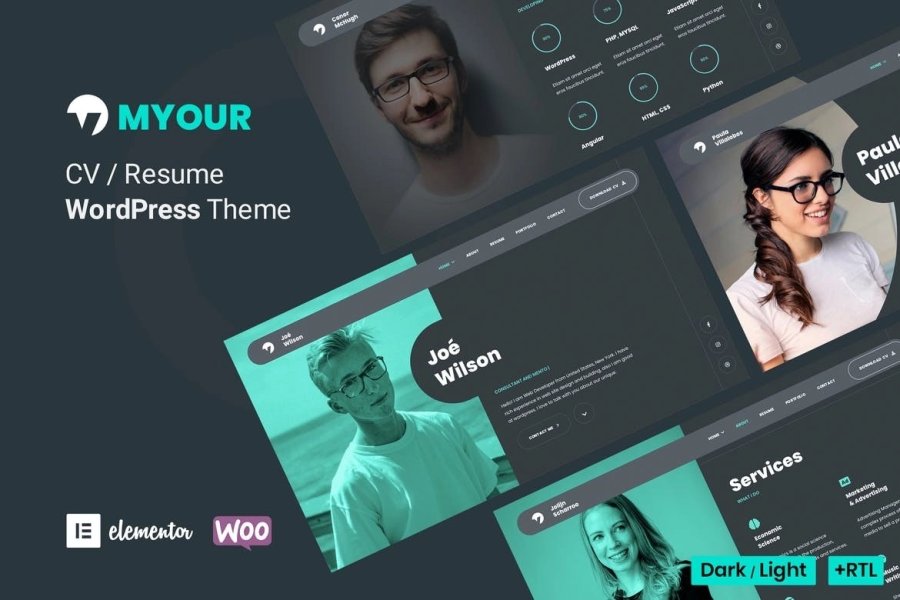 Myour - Resume Theme