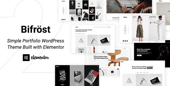 Bifrost - very clean WordPress Theme which fits any needs