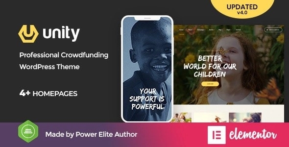 Unity - WordPress Crowdfunding Theme