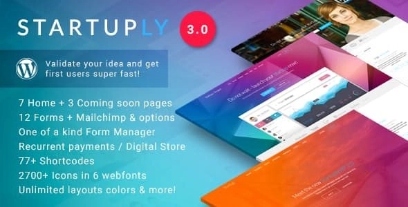 Startuply - Launching your startup with WordPress has never been easier