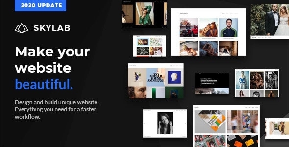 Skylab - Portfolio / Photography WordPress Theme