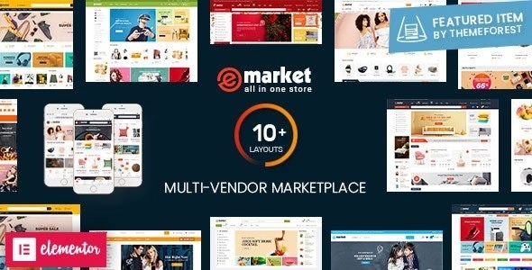 eMarket - Multi Vendor MarketPlace WordPress Theme