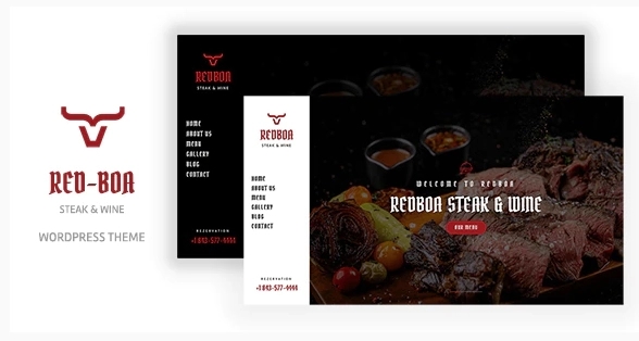 Redboa - Steakhouse Restaurant WordPress