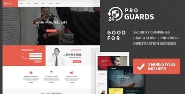 ProGuards - Safety Body Guard & Security WordPress Theme - Courses - Training