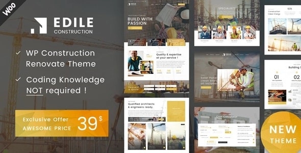 Edile - Construction WordPress