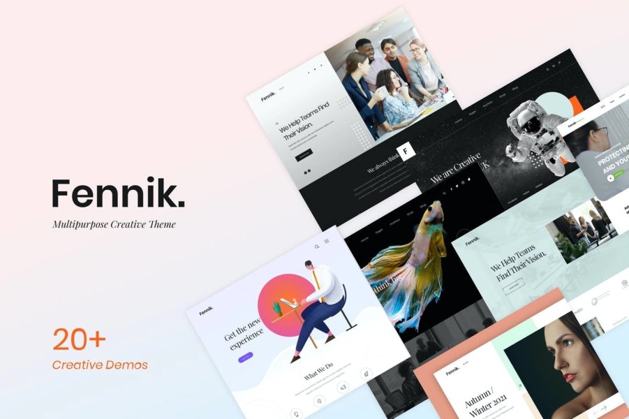 Fennik - Multipurpose Creative Theme