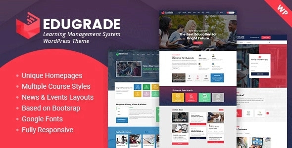 Edugrade - Education WordPress Theme