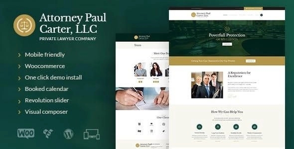The Law - A Classic Legal Advisers & Attorneys WordPress Theme legal lawyer