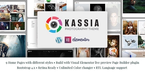 Kassia - Photography WordPress Theme