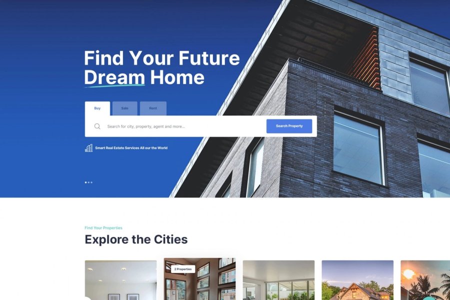 Tolips - Real Estate WordPress Theme