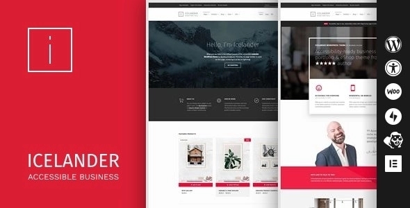 Icelander - WooCommerce WordPress Theme