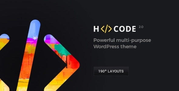H-Code Responsive & Multipurpose WordPress Theme - business, creatives, online stores & eCommerce