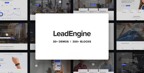 LeadEngine - assist any small businesses or corporate companies in quickly building an effective