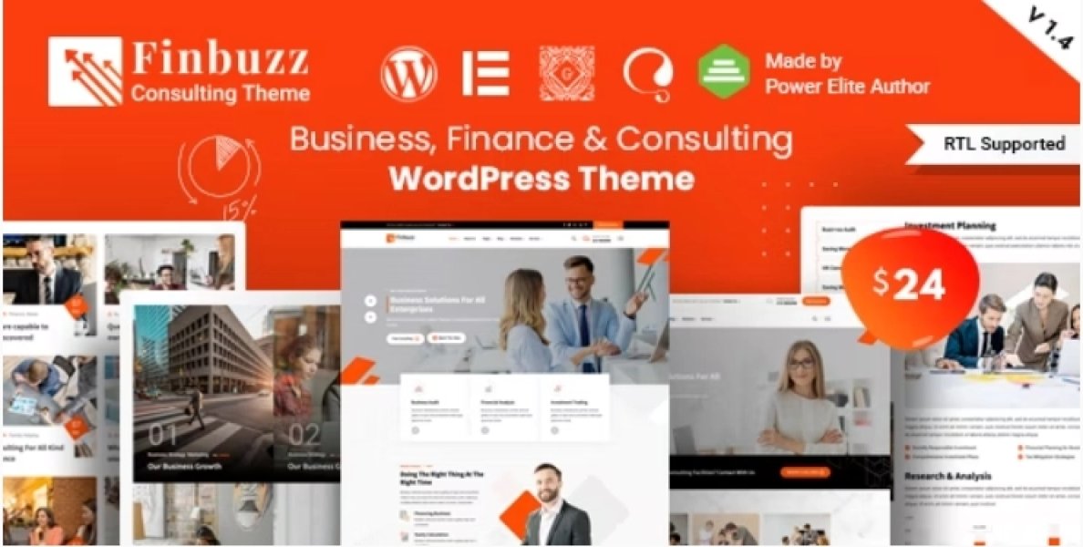 Finbuzz - Corporate Business WordPress Theme