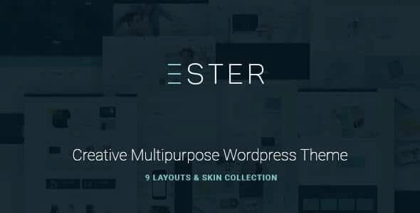 Ester - A Stylish Multipurpose WordPress Theme