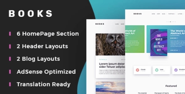 MyThemeShop Books Theme