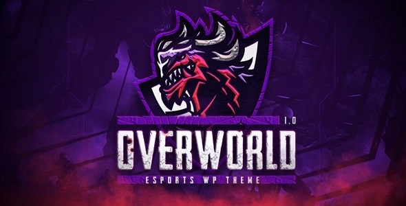 Overworld - gaming magazine or present your team, gaming tournament