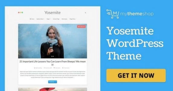 MyThemeShop - Yosemite - clean WordPress theme for AdSense