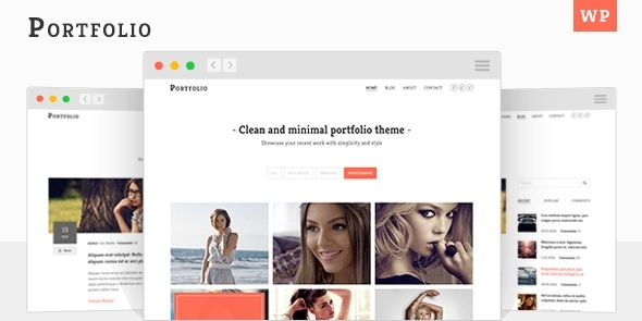 Portfolio - Minimal Portfolio WordPress Theme