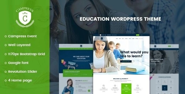 Campress - Education theme for WordPress