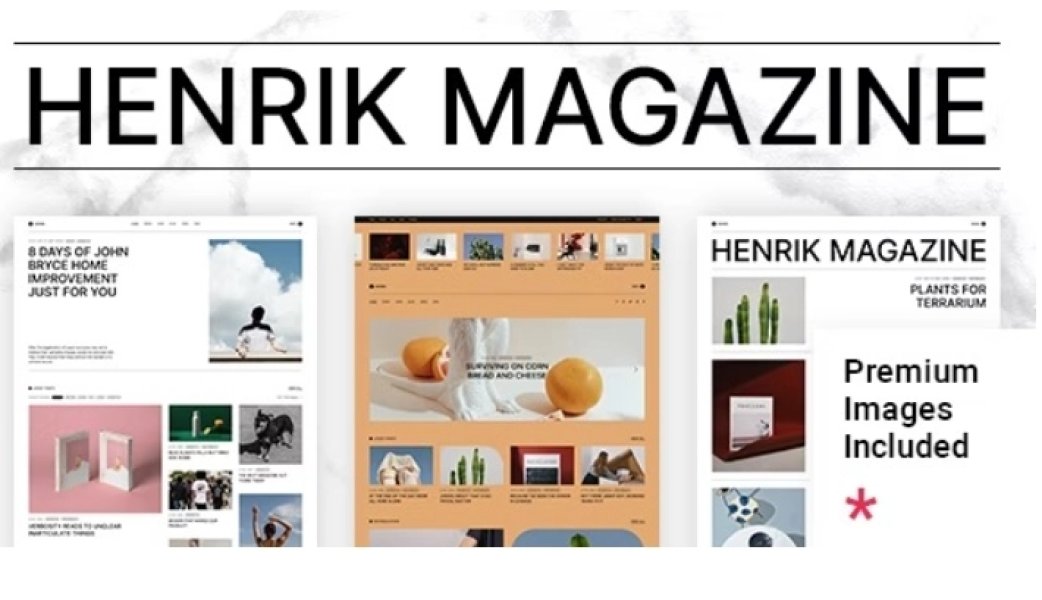Henrik - Creative Magazine Theme