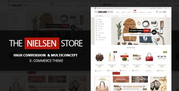 Nielsen - a truly user-oriented e-commerce theme