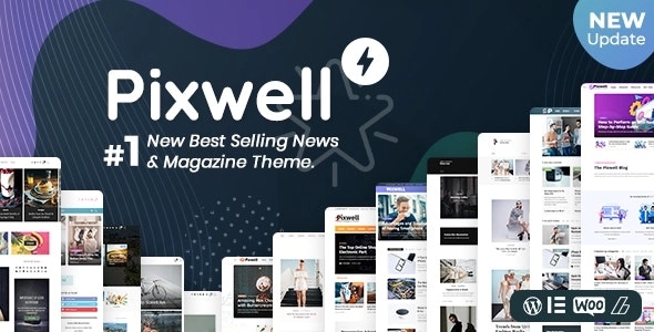 Pixwell - Multipurpose and modern WordPress magazine theme with pixel perfect theme.
