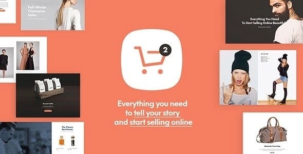 Shopkeeper - Built with the eCommerce functionality in mind