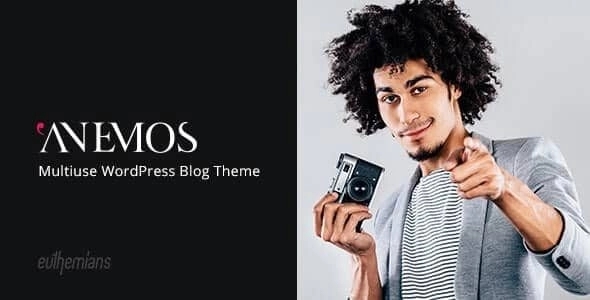 Anemos - Blogging WordPress theme