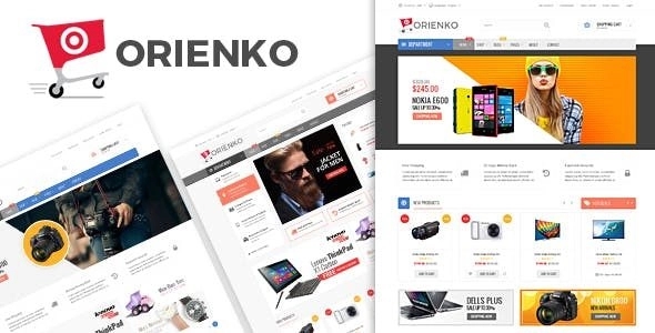 Orienko - suitable for e-commerce websites